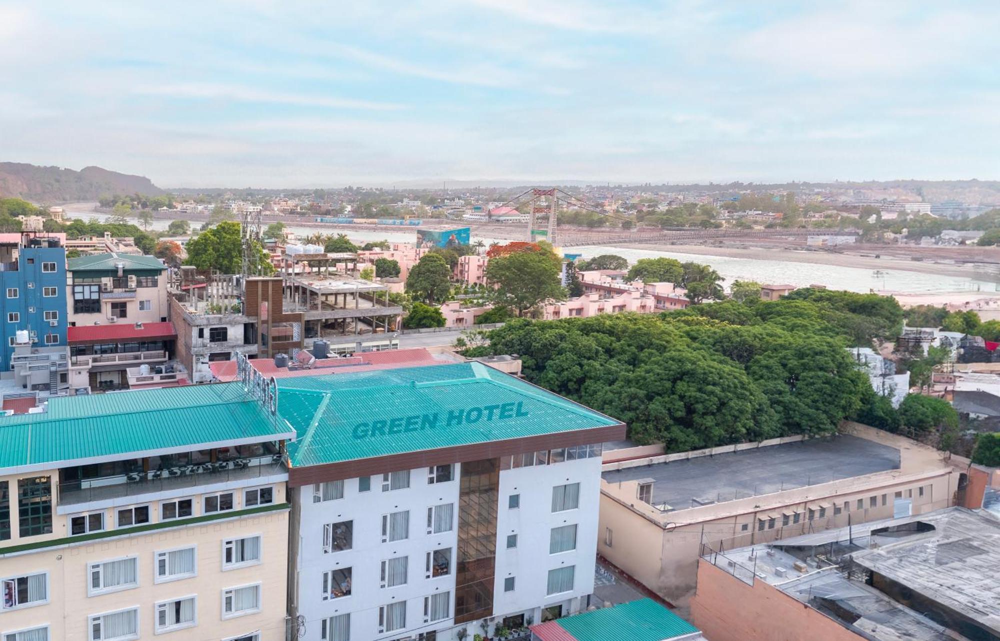 רישיקש Green Hotel - Behind Parmarth Niketan מראה חיצוני תמונה
